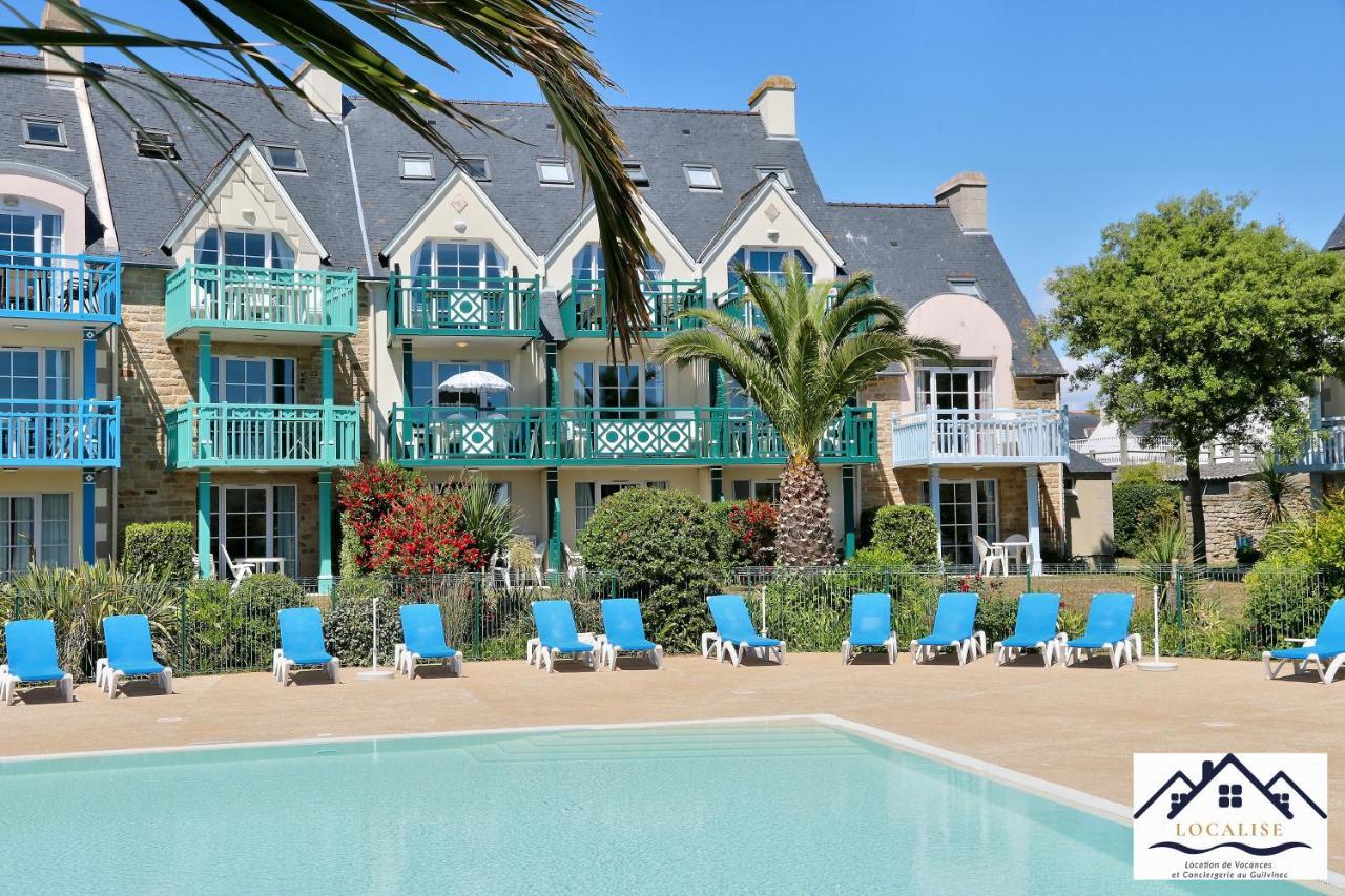 Localise Au Guilvinec - A15 - Vue Sur La Mer La Piscine Et Le Jardin - Tout A Pied, Plages, Port, Centre, Commerces, Marche - Wifi Inclus - Animaux Bienvenus - Linge De Lit Inclus Exterior foto