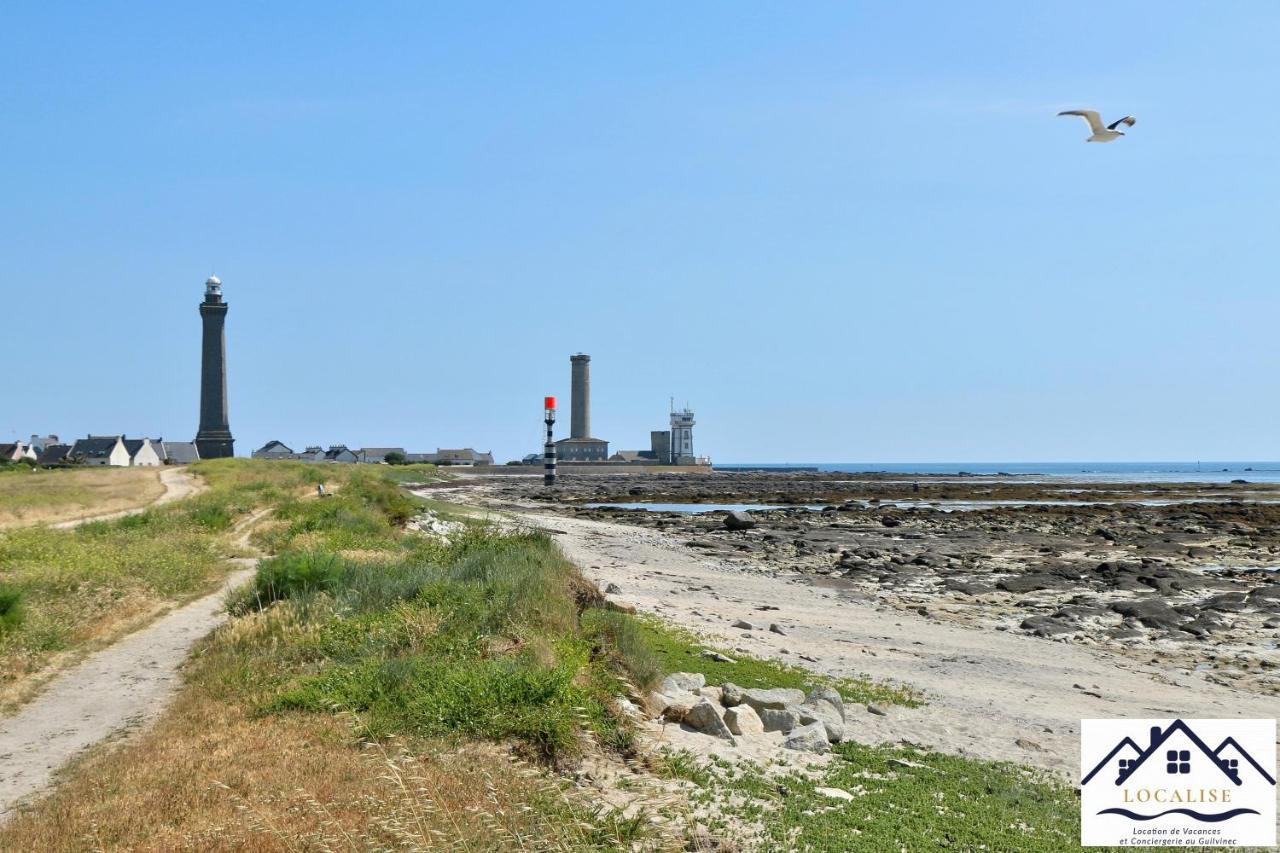 Localise Au Guilvinec - A15 - Vue Sur La Mer La Piscine Et Le Jardin - Tout A Pied, Plages, Port, Centre, Commerces, Marche - Wifi Inclus - Animaux Bienvenus - Linge De Lit Inclus Exterior foto