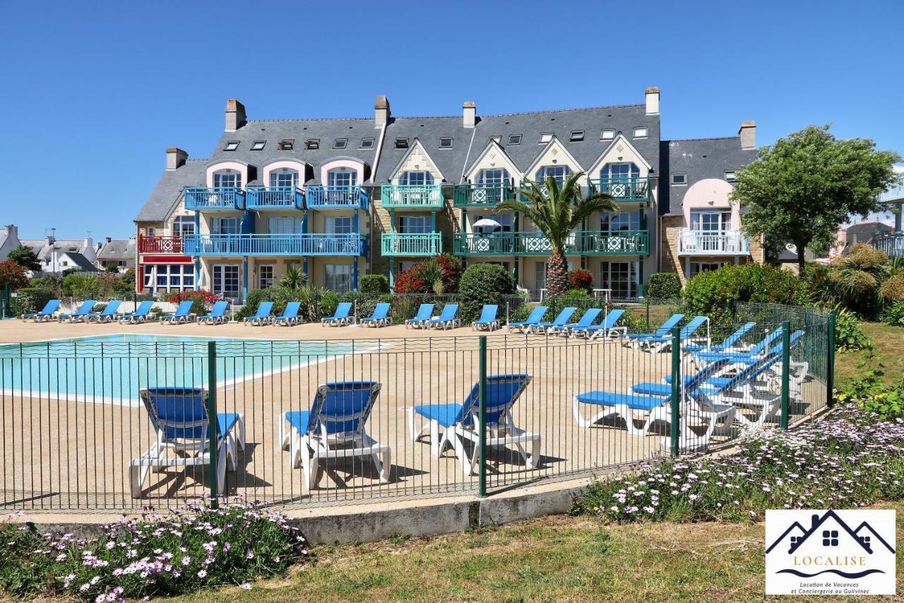 Localise Au Guilvinec - A15 - Vue Sur La Mer La Piscine Et Le Jardin - Tout A Pied, Plages, Port, Centre, Commerces, Marche - Wifi Inclus - Animaux Bienvenus - Linge De Lit Inclus Exterior foto